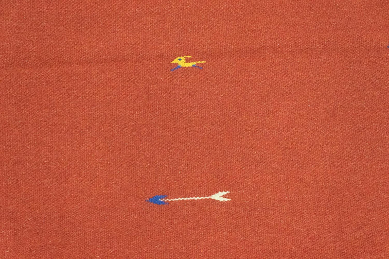 Dywan Kelim - modny - 180 x 120 cm - czerwony