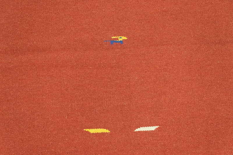 Dywan Kelim - modny - 180 x 120 cm - czerwony