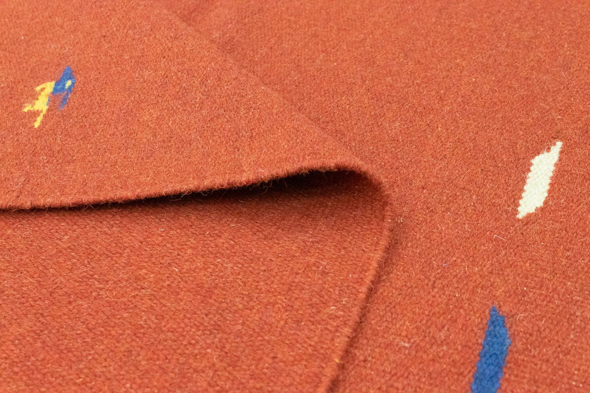 Dywan Kelim - modny - 180 x 120 cm - czerwony