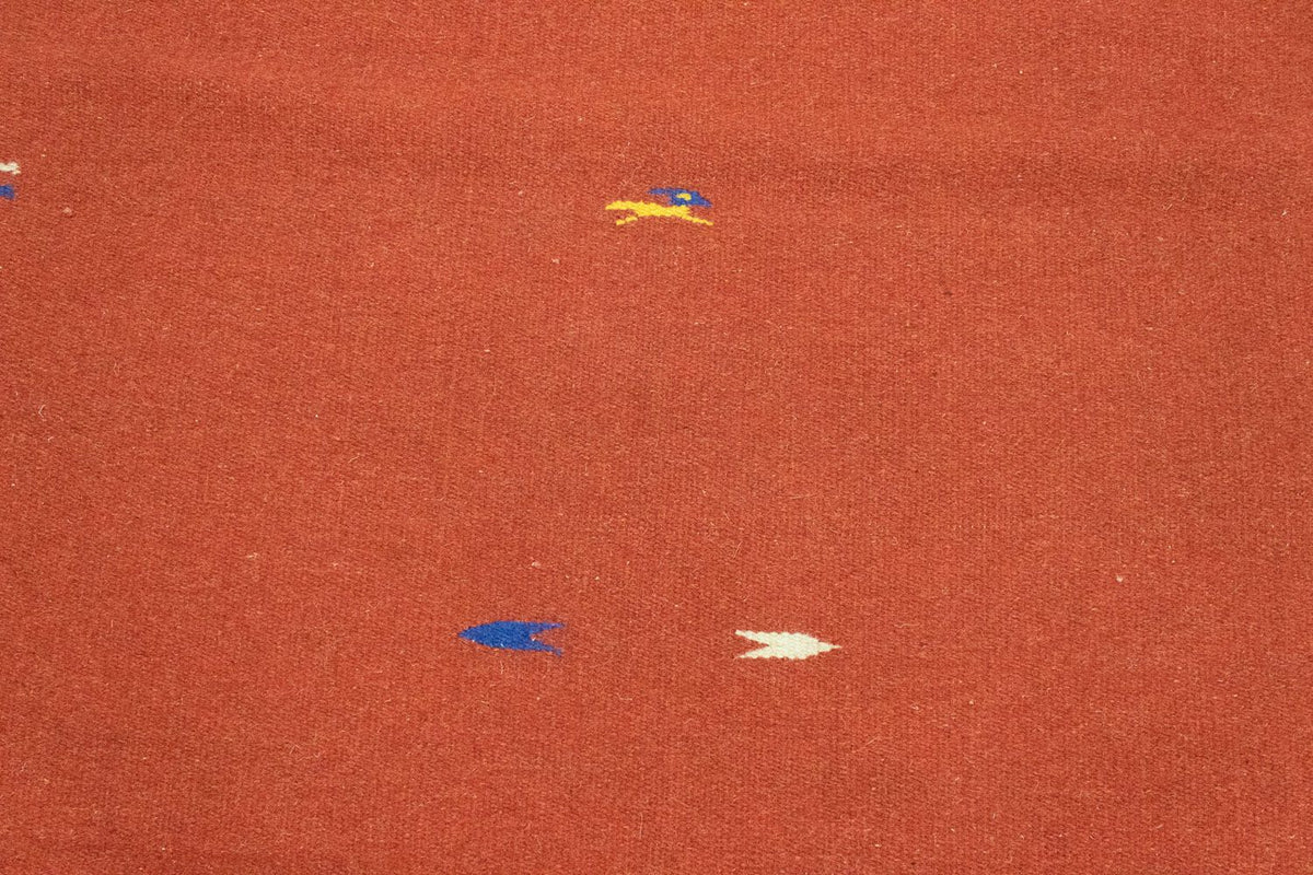 Dywan Kelim - modny - 180 x 120 cm - czerwony