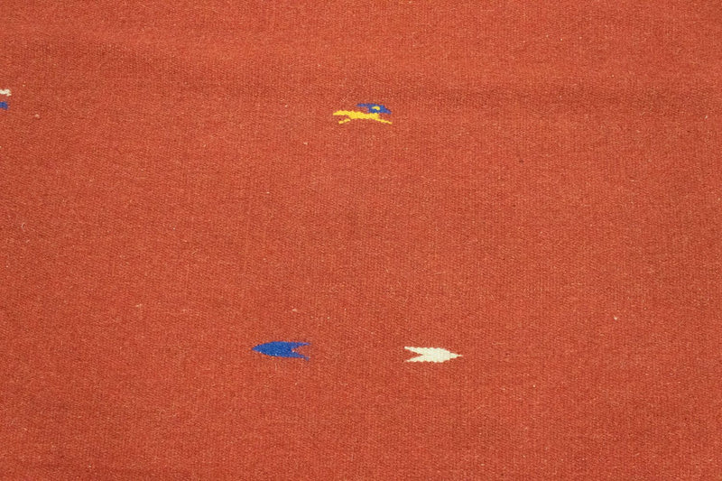 Dywan Kelim - modny - 180 x 120 cm - czerwony