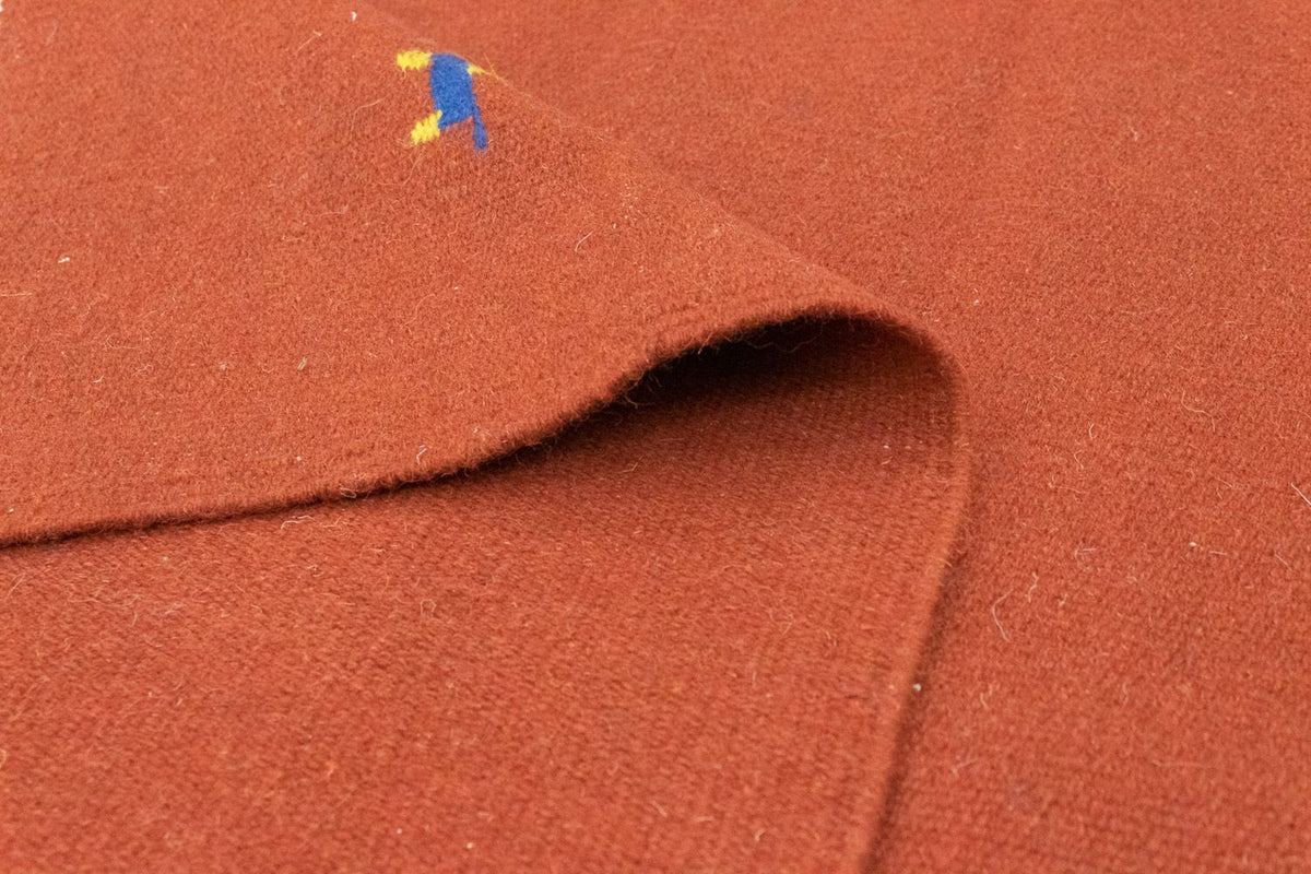 Dywan Kelim - modny - 180 x 120 cm - czerwony