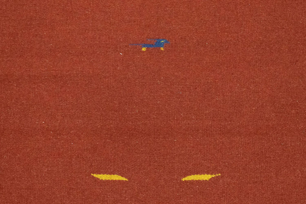 Dywan Kelim - modny - 180 x 120 cm - czerwony