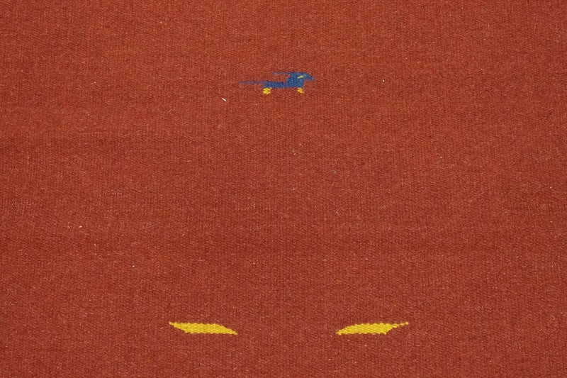 Dywan Kelim - modny - 180 x 120 cm - czerwony