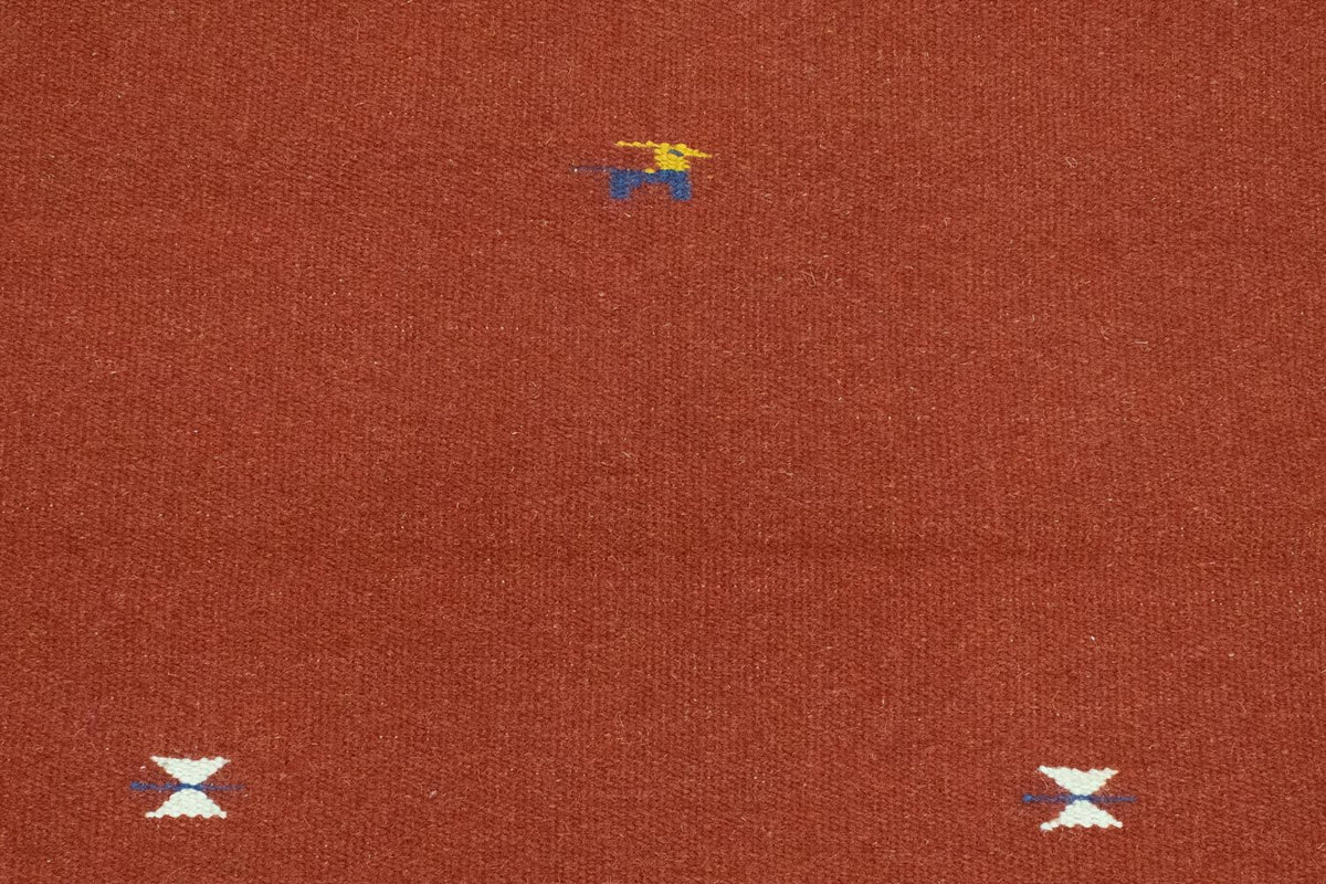 Dywan Kelim - modny - 180 x 120 cm - czerwony