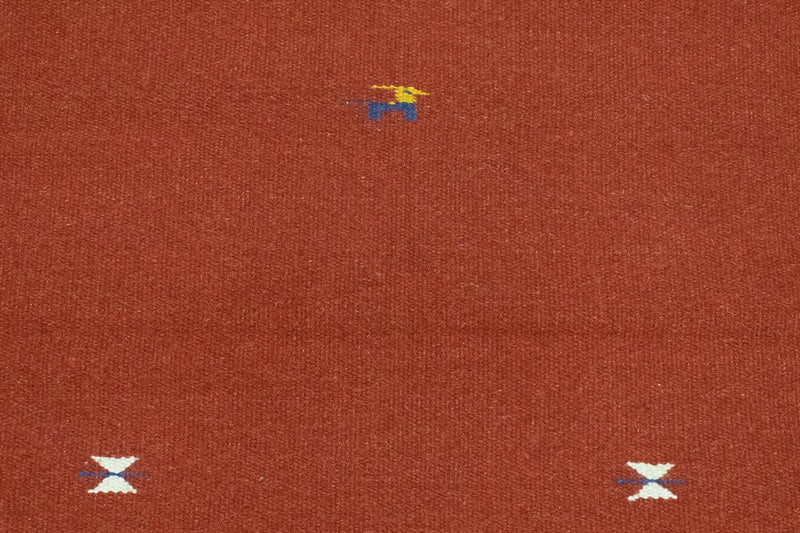 Dywan Kelim - modny - 180 x 120 cm - czerwony