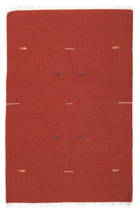 Nowoczesny kilim Dywan 180x120cm - Dywan wełniany – product image