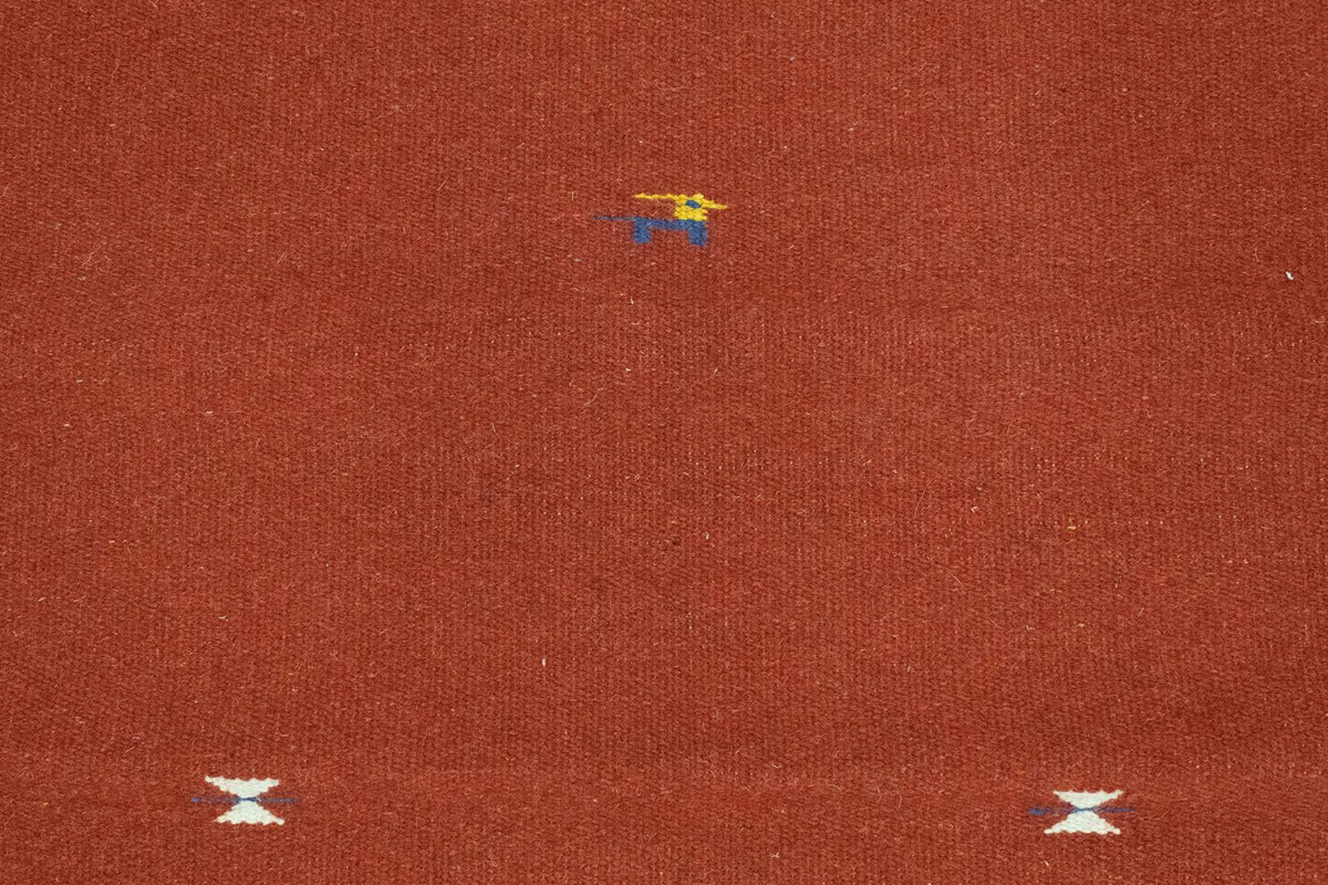 Dywan Kelim - modny - 180 x 120 cm - czerwony