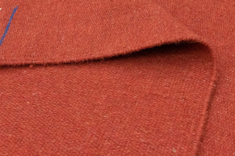 Dywan Kelim - modny - 180 x 120 cm - czerwony