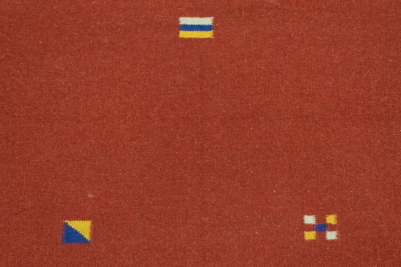 Dywan Kelim - modny - 180 x 120 cm - czerwony