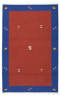 Nowoczesny kilim Dywan 180x120cm - Dywan wełniany – product image