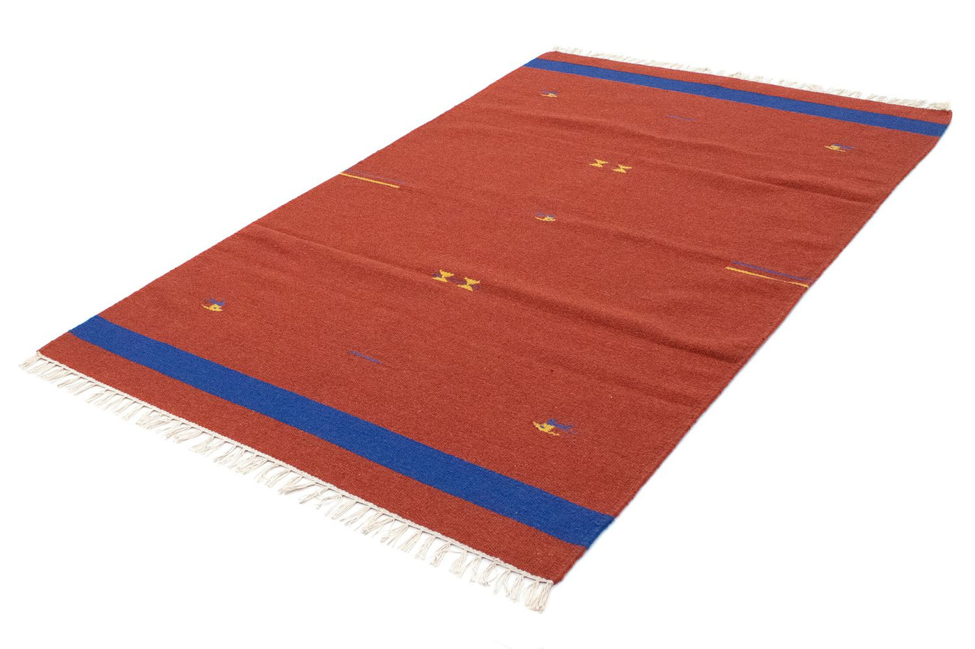 Nowoczesny kilim Dywan 180x120cm - Dywan wełniany