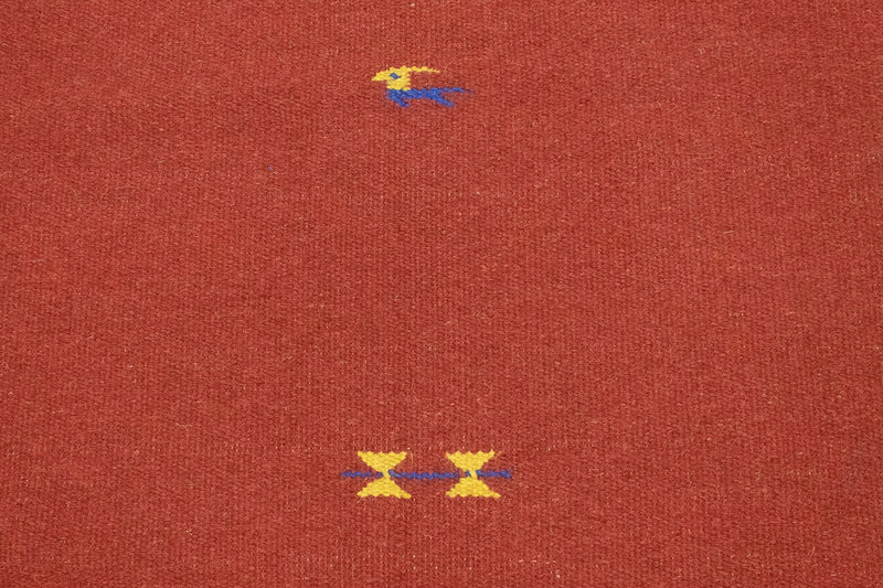 Dywan Kelim - modny - 180 x 120 cm - czerwony