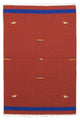 Nowoczesny kilim Dywan 180x120cm - Dywan wełniany