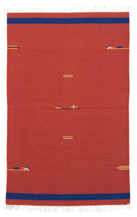 Nowoczesny kilim Dywan 180x120cm - Dywan wełniany – product image