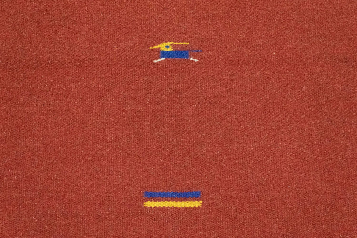 Dywan Kelim - modny - 180 x 120 cm - czerwony