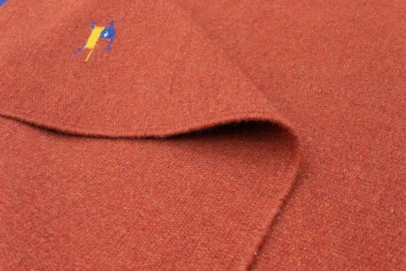 Dywan Kelim - modny - 180 x 120 cm - czerwony