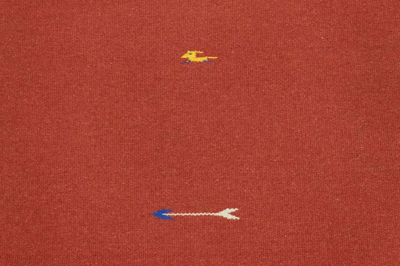 Dywan Kelim - modny - 180 x 120 cm - czerwony