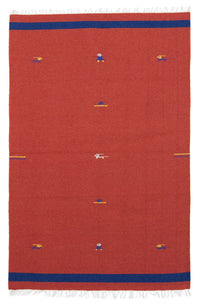 Nowoczesny kilim Dywan 180x120cm - Dywan wełniany – product image