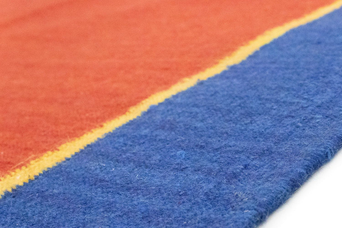 Dywan Kelim - modny - 200 x 140 cm - czerwony