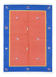 Nowoczesny kilim Dywan 200x140cm - Dywan wełniany