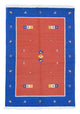 Nowoczesny kilim Dywan 200x140cm - Dywan wełniany