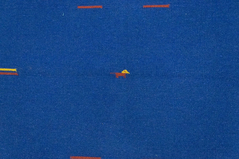 Dywan Kelim - modny - 180 x 120 cm - niebieski