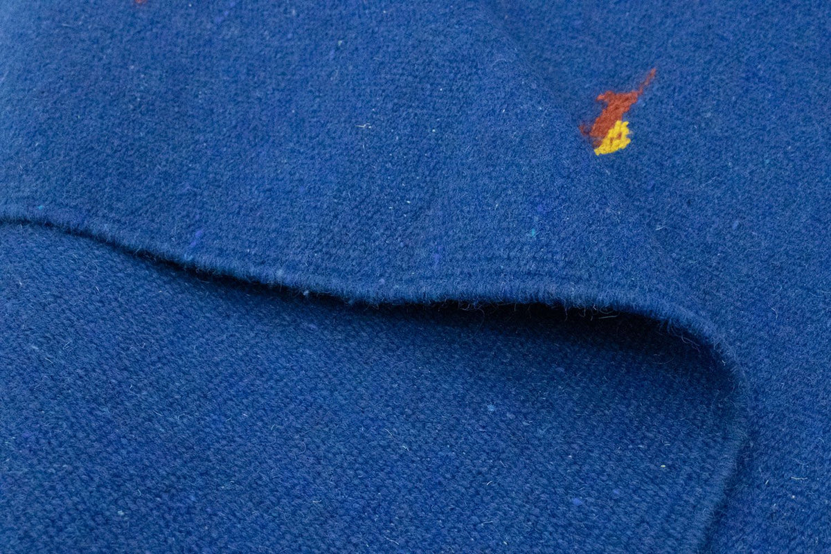 Dywan Kelim - modny - 180 x 120 cm - niebieski