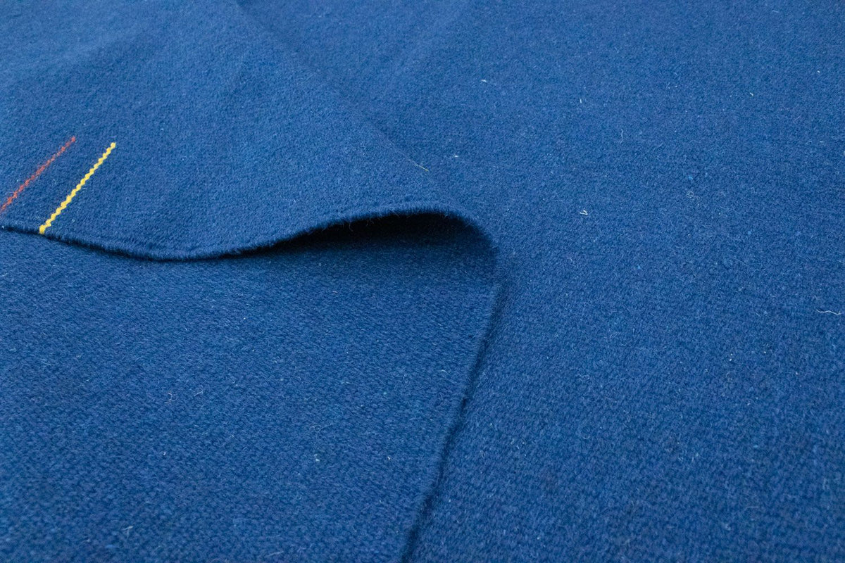 Dywan Kelim - modny - 180 x 120 cm - niebieski