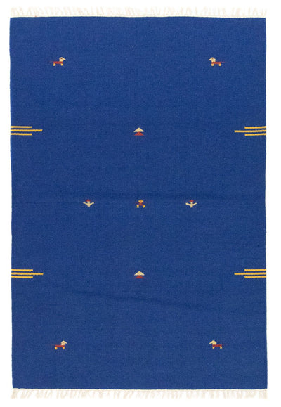 Nowoczesny kilim Dywan 120x180cm - Dywan wełniany