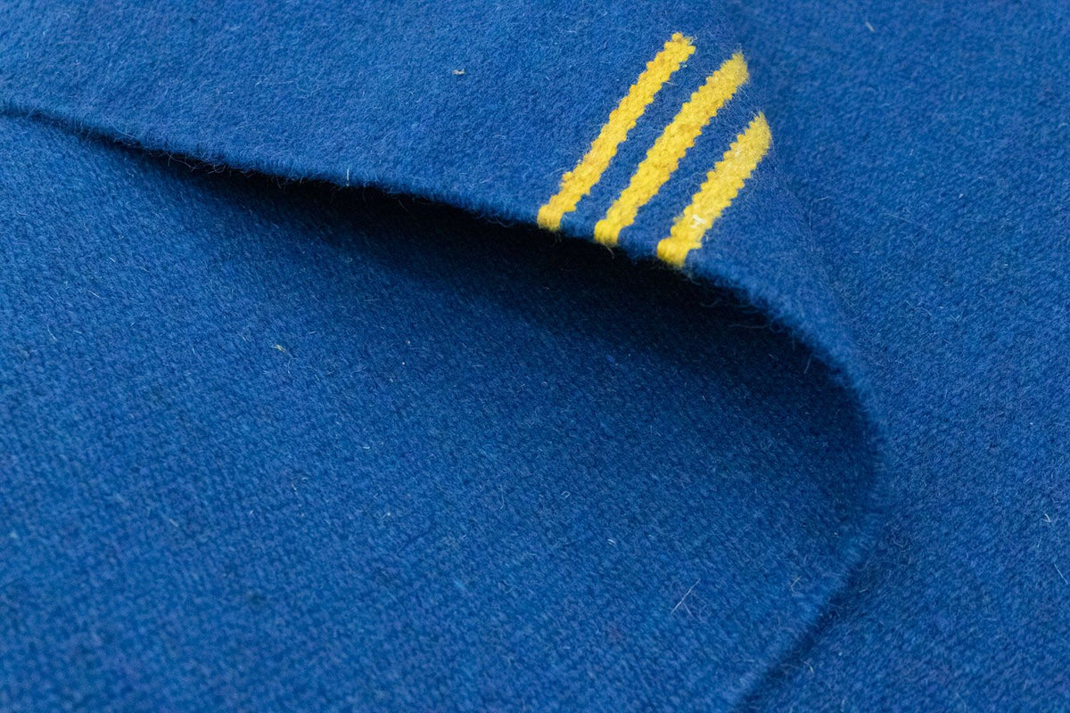 Dywan Kelim - modny - 180 x 120 cm - niebieski