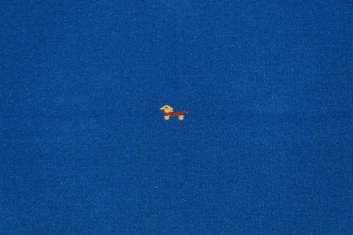 Dywan Kelim - modny - 180 x 120 cm - niebieski