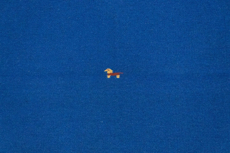 Dywan Kelim - modny - 180 x 120 cm - niebieski