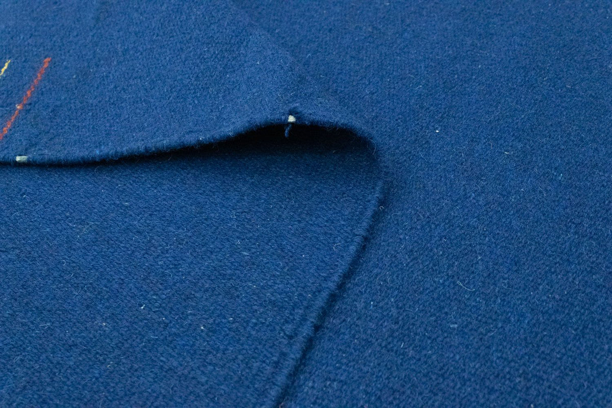 Dywan Kelim - modny - 180 x 120 cm - niebieski