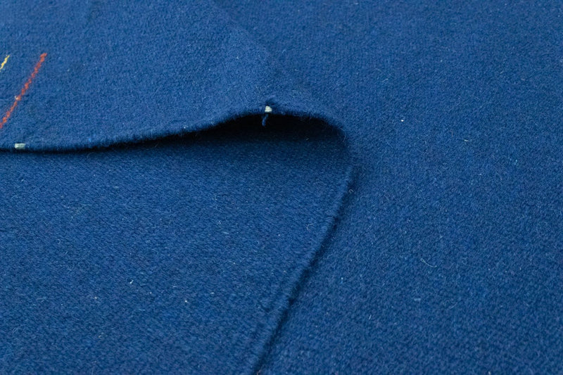 Dywan Kelim - modny - 180 x 120 cm - niebieski