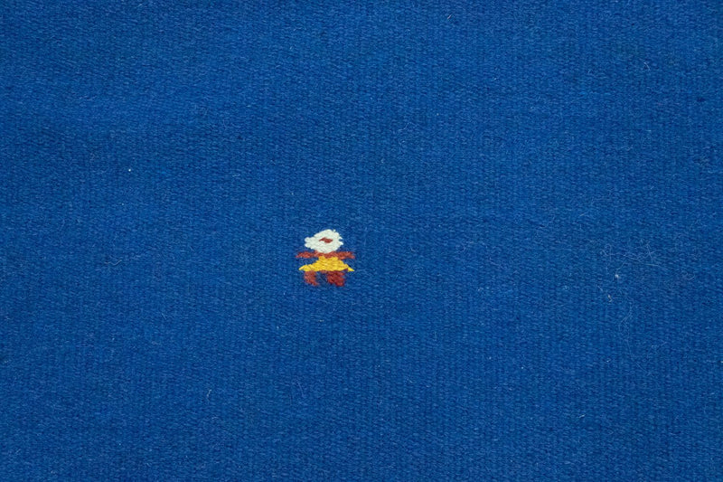 Dywan Kelim - modny - 180 x 120 cm - niebieski