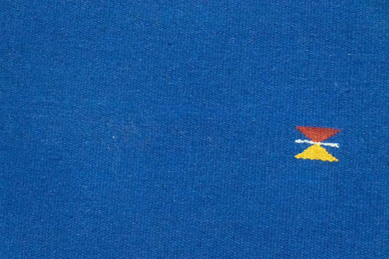 Dywan Kelim - modny - 180 x 120 cm - niebieski