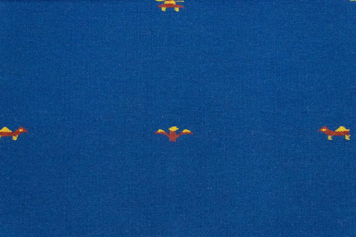 Dywan Kelim - modny - 180 x 120 cm - niebieski