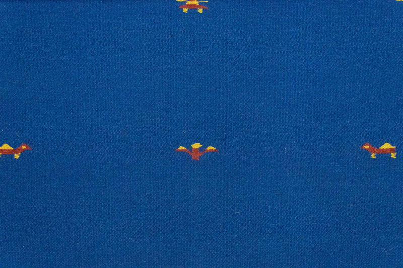 Dywan Kelim - modny - 180 x 120 cm - niebieski