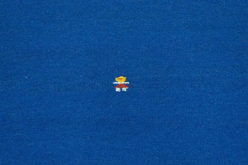 Dywan Kelim - modny - 180 x 120 cm - niebieski