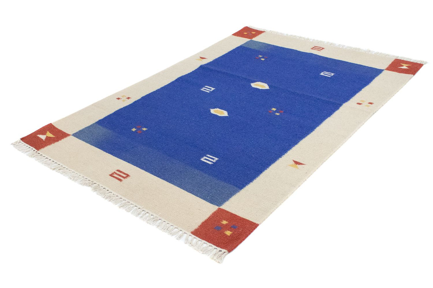 Nowoczesny kilim Dywan 180x120cm - Dywan wełniany