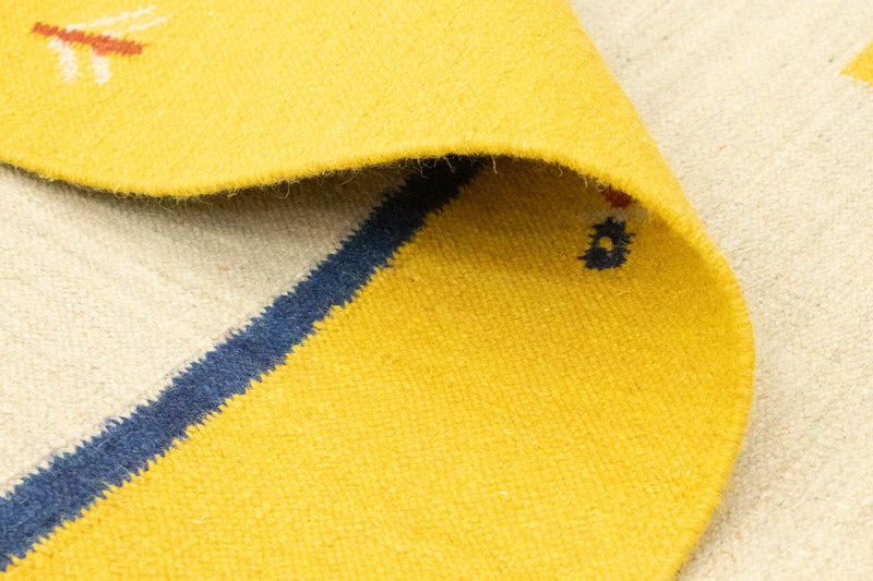 Dywan Kelim - modny - 300 x 200 cm - beżowy