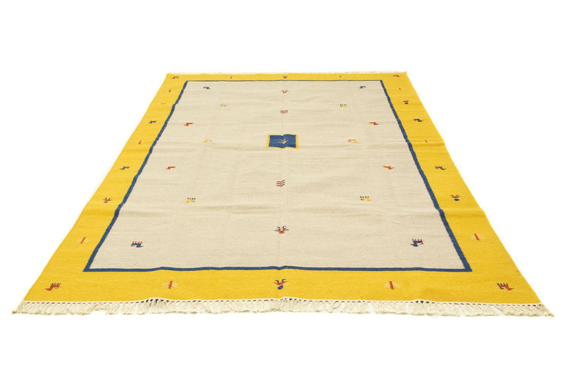 Dywan Kelim - modny - 300 x 200 cm - beżowy