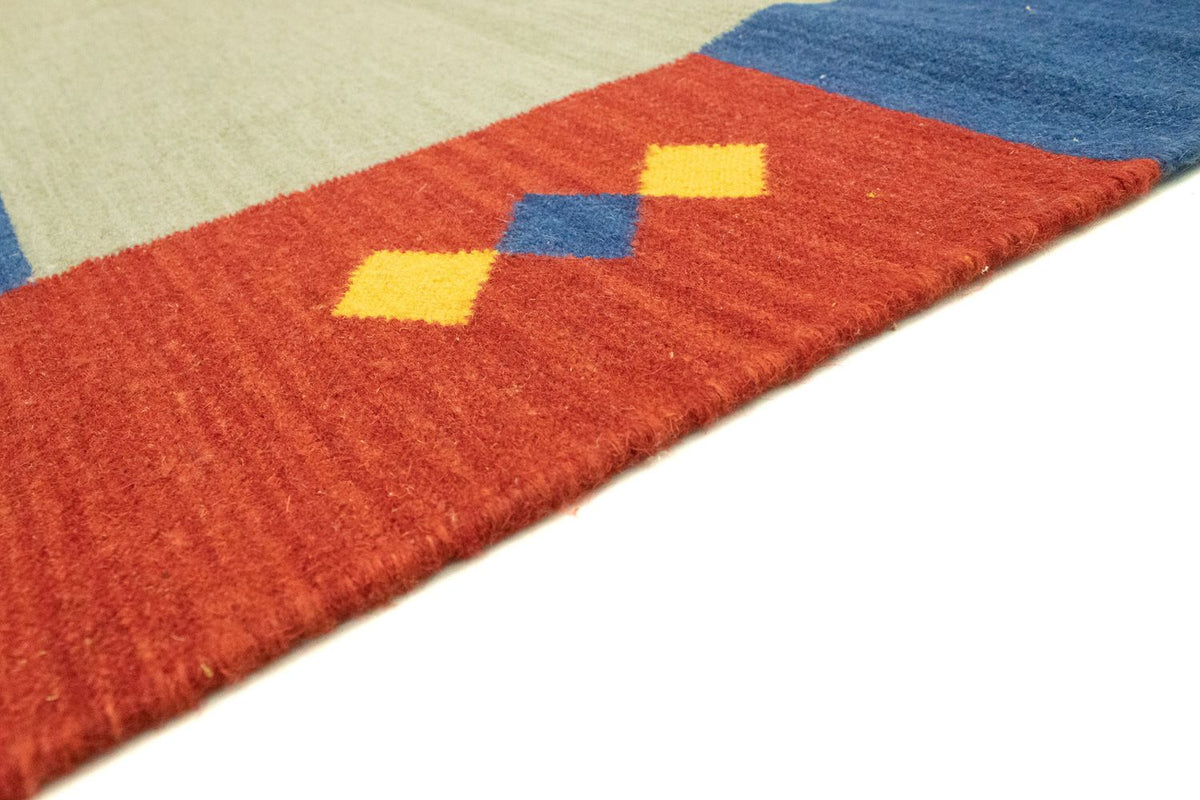 Dywan Kelim - modny - 300 x 200 cm - zielona