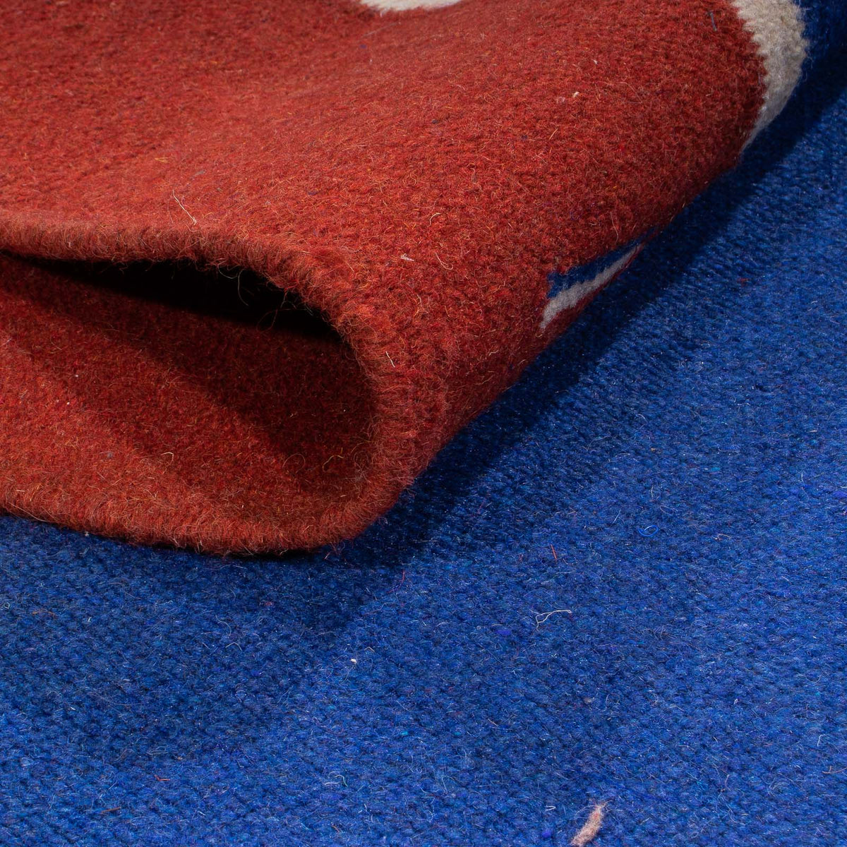 Dywan Kelim - modny - 240 x 170 cm - ciemnoniebieski