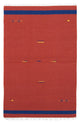 Nowoczesny kilim Dywan 180x120cm - Dywan wełniany