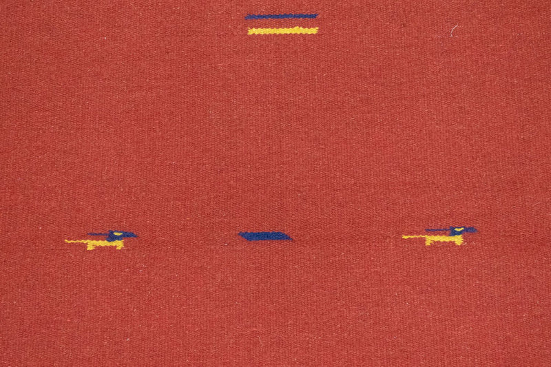 Dywan Kelim - modny - 180 x 120 cm - czerwony