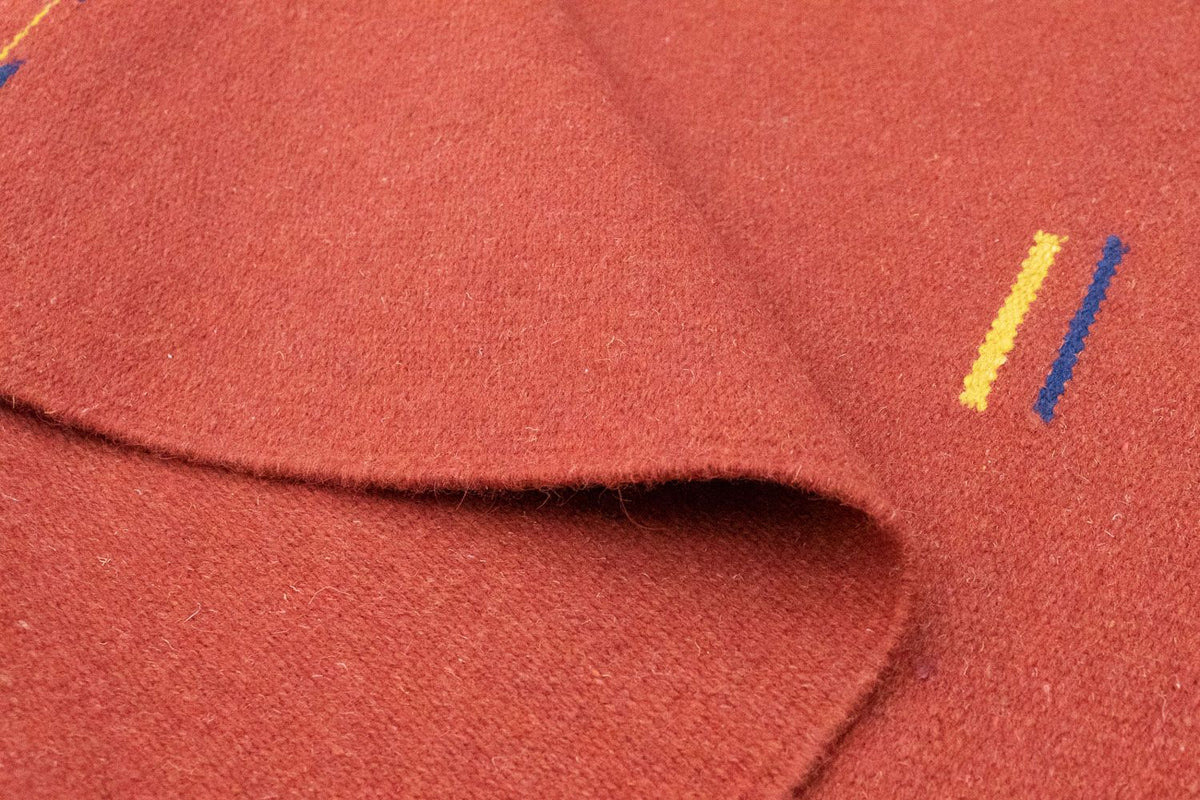 Dywan Kelim - modny - 180 x 120 cm - czerwony