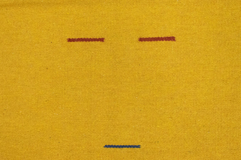 Dywan Kelim - modny - 180 x 120 cm - żółty