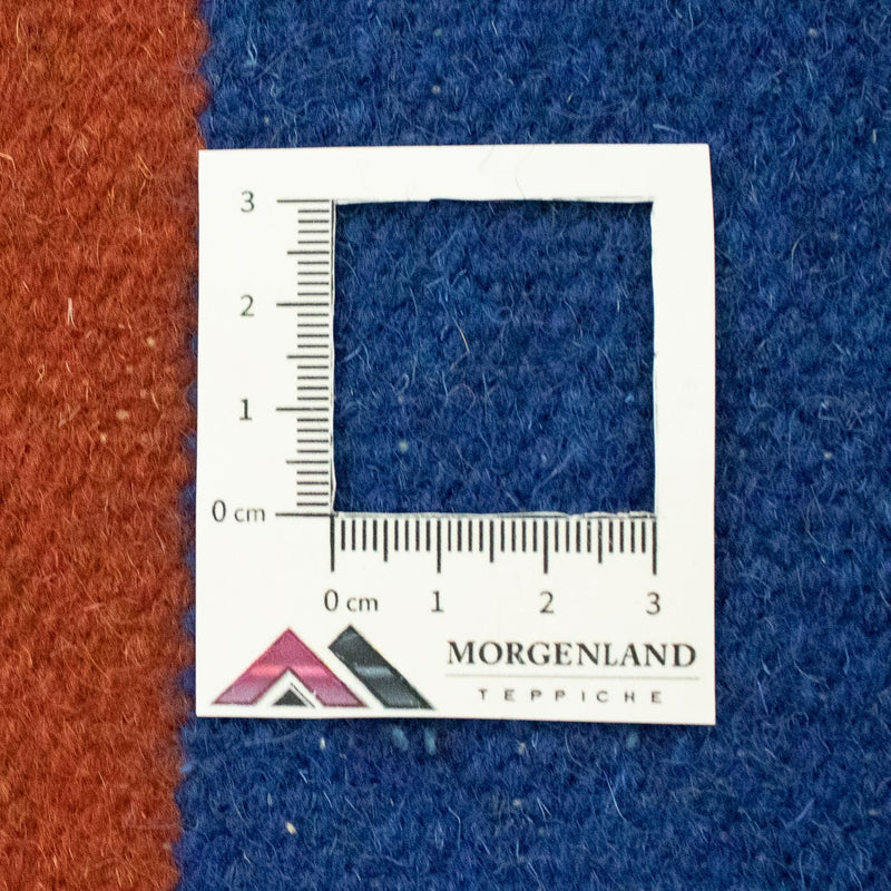 Dywan Kelim - modny - 300 x 200 cm - niebieski